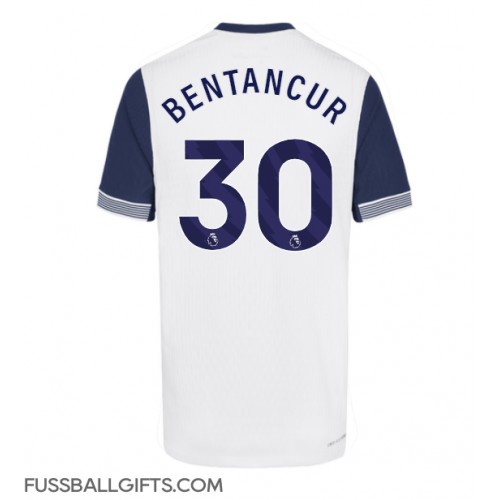 Tottenham Hotspur Rodrigo Bentancur #30 Fußballbekleidung Heimtrikot 2024-25 Kurzarm